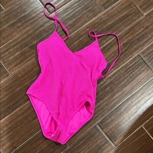 No Boundaries Pink One-Piece Swimsuit